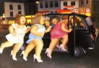 Girls in a Taxi