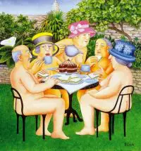 Tea in the Garden