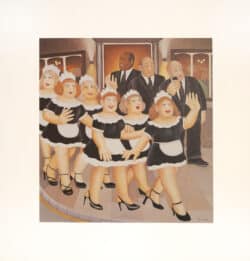 Girls Night Out Mounted Print