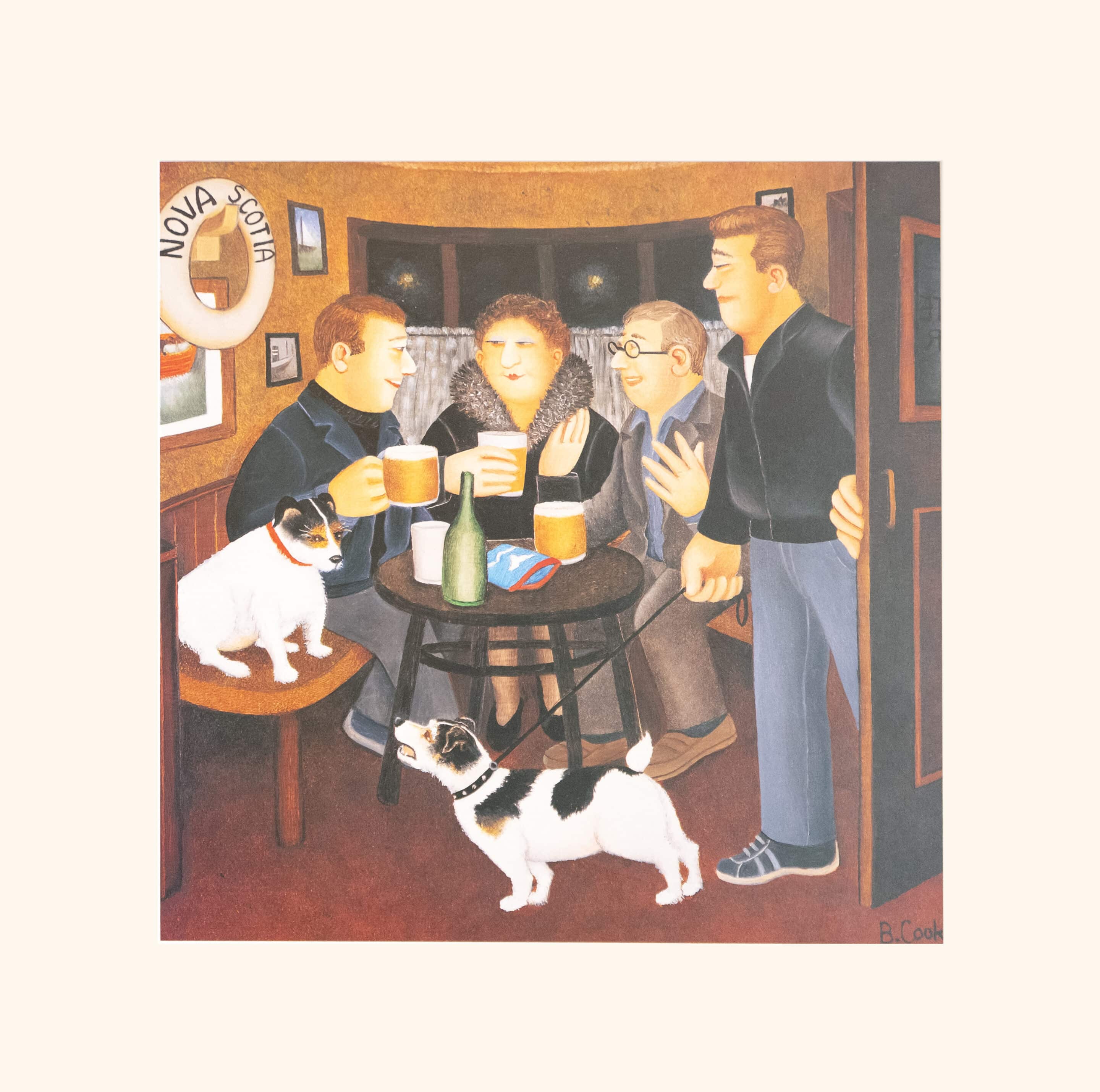 In the Snug Mounted Print