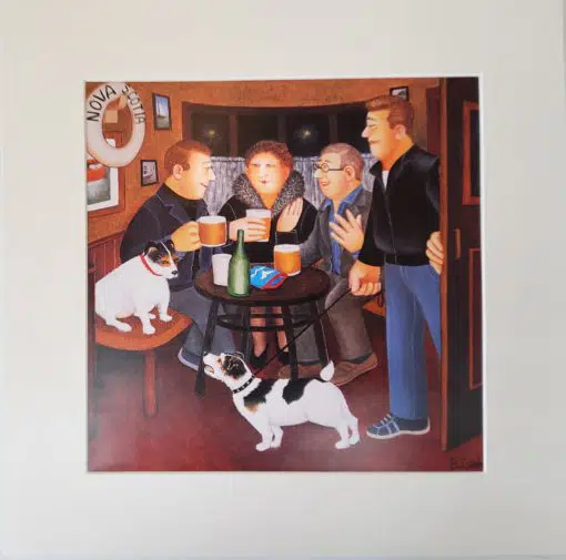 In the Snug Mounted Print