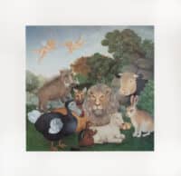 Animal Kingdom Mounted Print