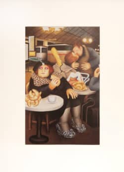 Gare du Nord Mounted Print