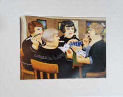 Bridge Party mounted print
