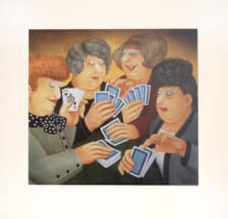 A Full House Mounted Print