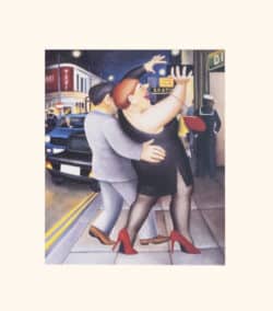 Happy Hour Mounted Print