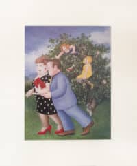 A Bird in the Hand Mounted Print