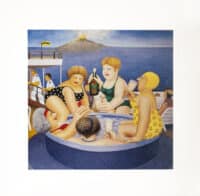 Cruising Mounted Print