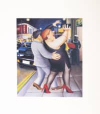 Happy Hour Mounted Print