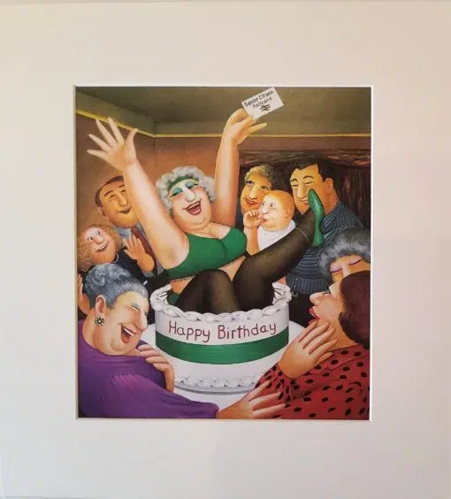 Birthday Surprises Mounted Print