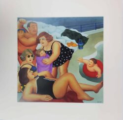 Summertime mounted print