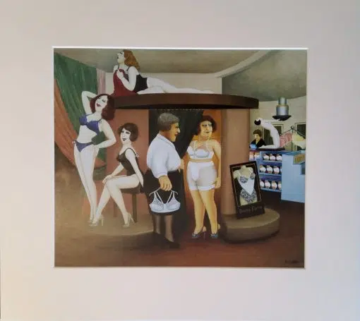 Underwear Mounted Print
