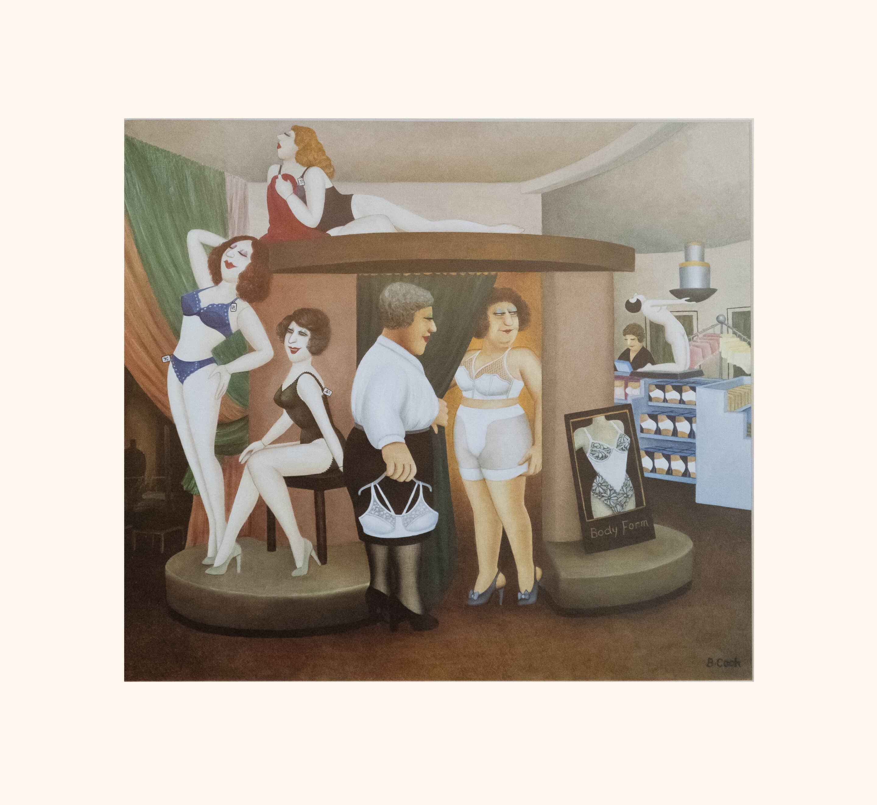 Underwear Mounted Print