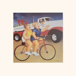Wheels Mounted Print