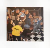 Jazz in the Winter Mounted Print