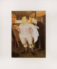 A Fine Figure Mounted Print