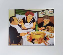 Bouillabaisse in Marseilles Mounted Print