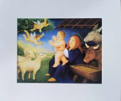 Nativity Mounted Print