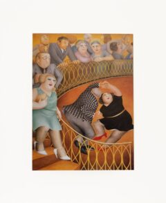 Cafe de Paris Mounted Print