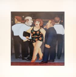 Bouncers Back Mounted Print