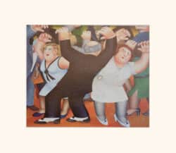 Rumba Mounted Print