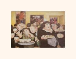 Private View Mounted Print
