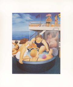 Cruising 2 Mounted Print