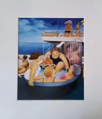 Cruising 2 Mounted Print