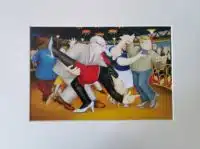 Tango Mounted Print