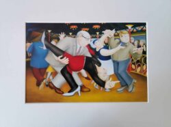 Tango Mounted Print