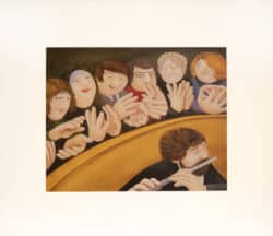 Applause-Plymouth Concert Mounted Print