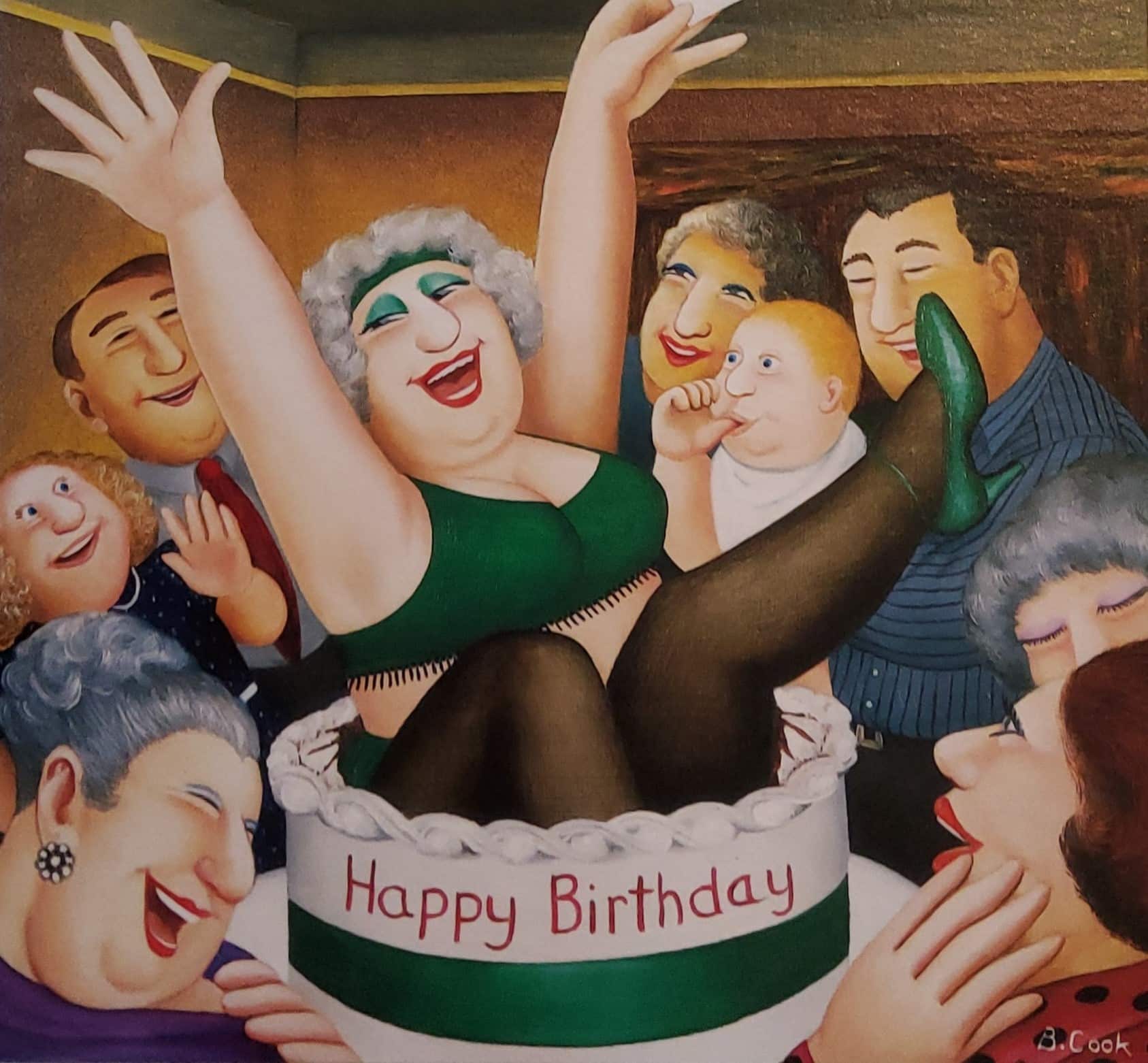 Birthday Surprises Birthday Greeting Card