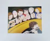 Applause-Plymouth Concert Mounted Print
