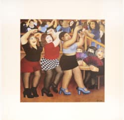 Doing the Lambada Mounted Print