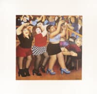 Doing the Lambada Mounted Print