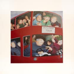 Mystery Tour Mounted Print