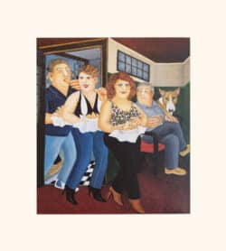 Conga Mounted Print