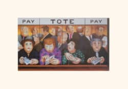The Tote Mounted Print