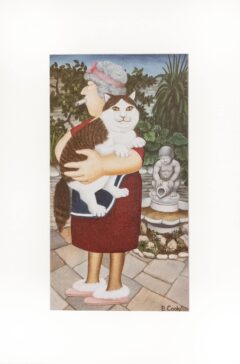 Bunny and Nipper Mounted Print