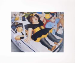 Carnival in Plymouth Mounted Print