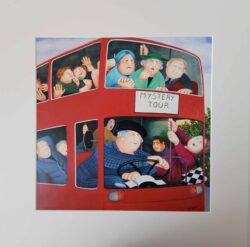 Beryl Cook "Mystery Tour" mounted print