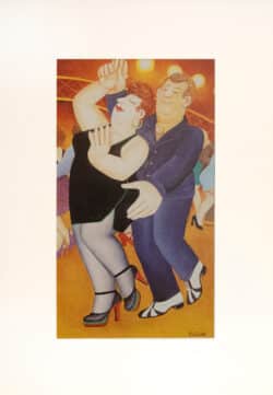 Dirty Dancing Mounted Print