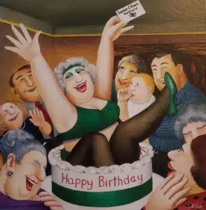 Birthday Surprises, a 2025 Beryl Cook exhibition
