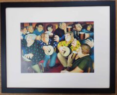 Beryl Cook Banjo Players framed print