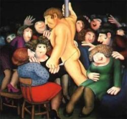 Beryl Cook "Ladies Night" greeting card