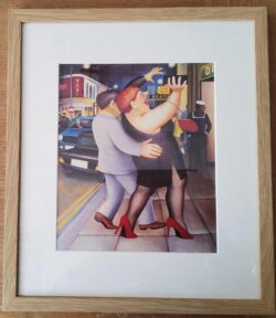 Beryl Cook "Happy Hour" framed print