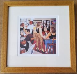 Beryl Cook "Hollywood Cafe" framed print