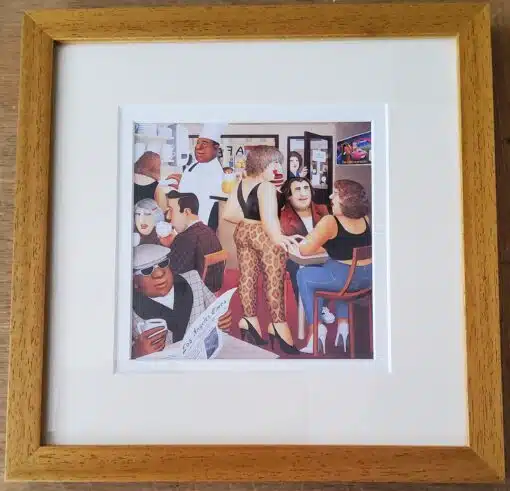 Beryl Cook "Hollywood Cafe" framed print