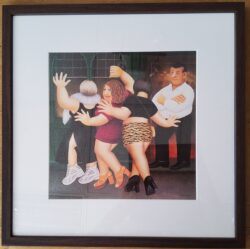 Beryl Cook " End of Term" framed print