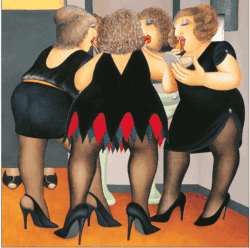 Getting Ready Greeting Card